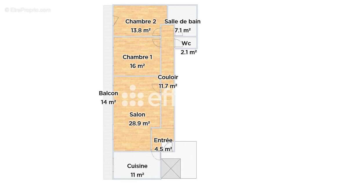 Appartement à TOURS