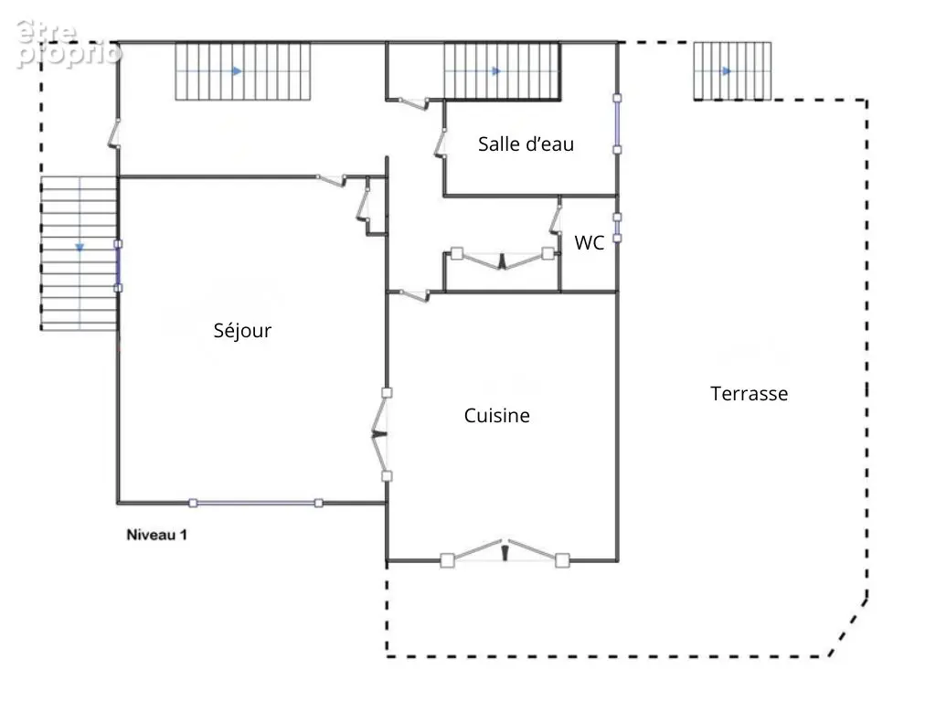 Maison individuelle, 3 chambres, centre de Bletterans - photo 17