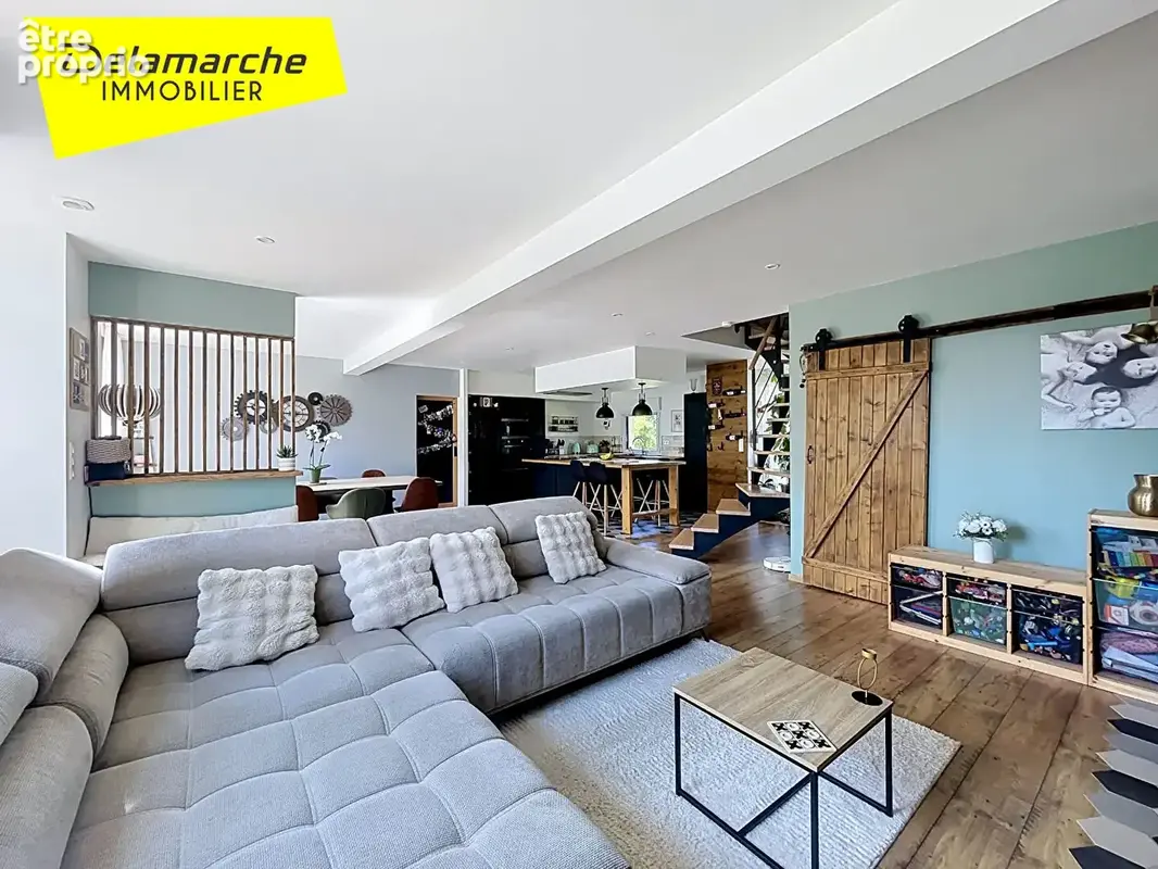 A vendre  maison coup de coeur  à brécey  50370  maison 6 pièces avec terrain 2100 m² - photo 7