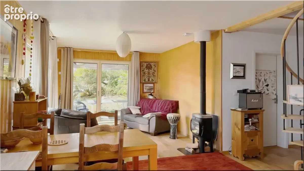 Maison à vendre 5 pièces thoiry (01) exclusivité-maison ossature bois-studio-vue jura - photo 5