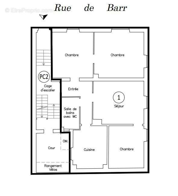 Appartement à SCHILTIGHEIM