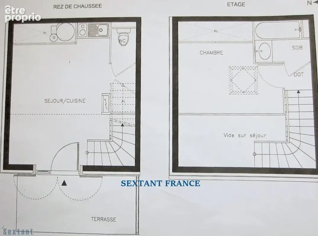 Exclusivite - villa t2 34 m².  meublée. terrasse. parking. - photo 12