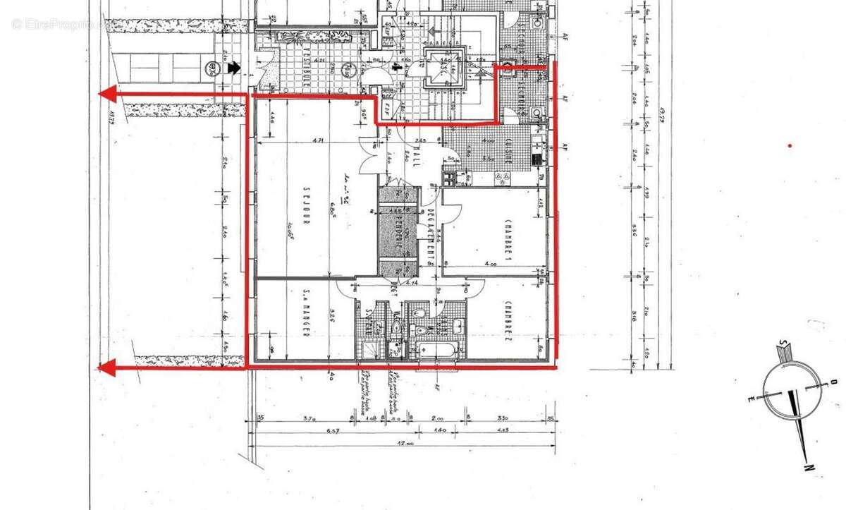 Exclusivite -  appartement t4 en rez-de-jardin - photo 6