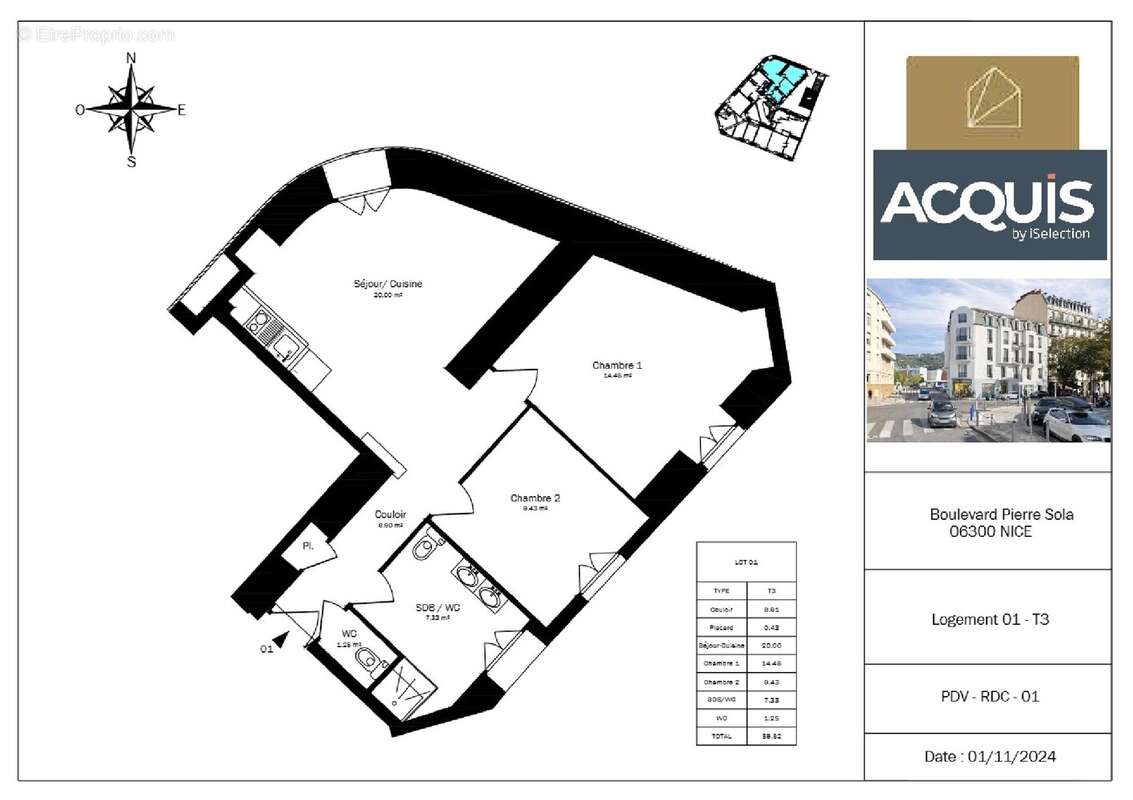 Appartement à NICE