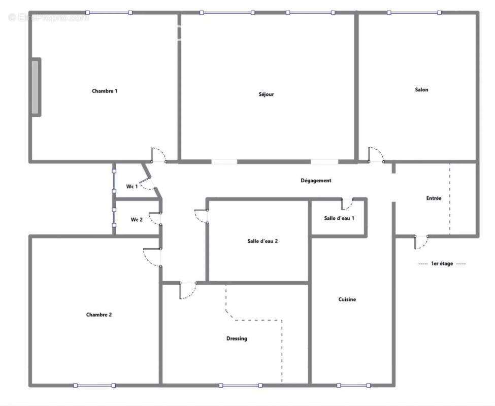 Appartement à PARIS-13E