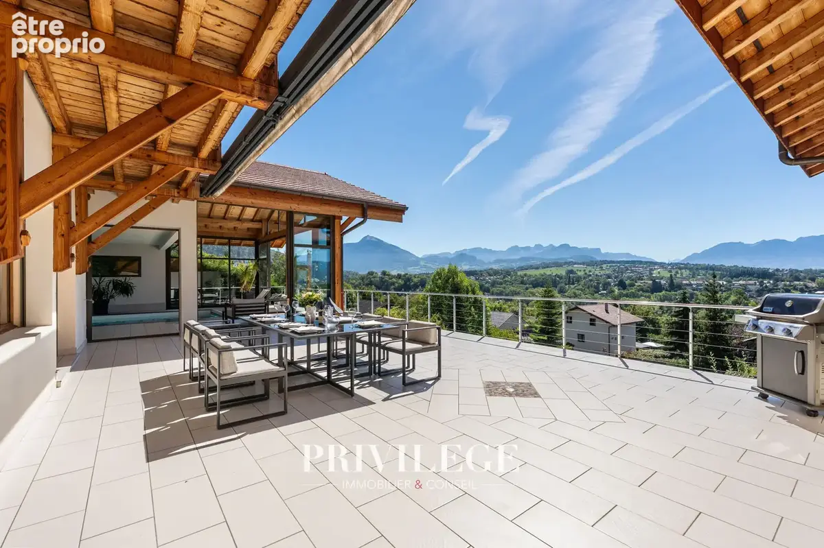 Propriété d’exception avec piscine intérieure, sauna, vue panoramique et gîte indépendant aux portes de Genève - photo 10