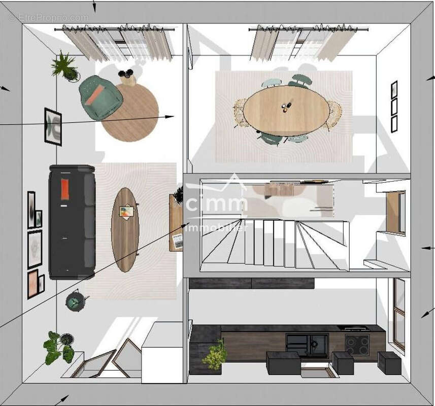 Maison à COULOMMIERS