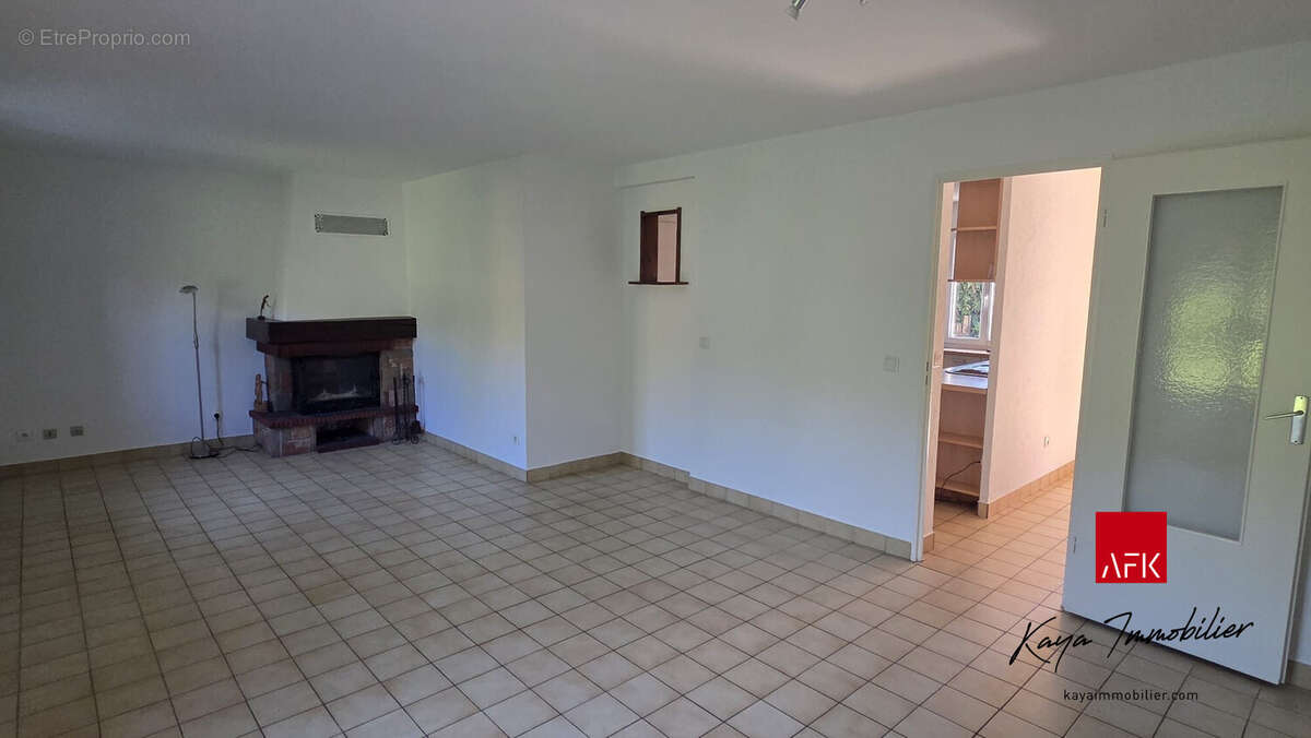 Séjour avec Cheminée - Maison à VETRAZ-MONTHOUX