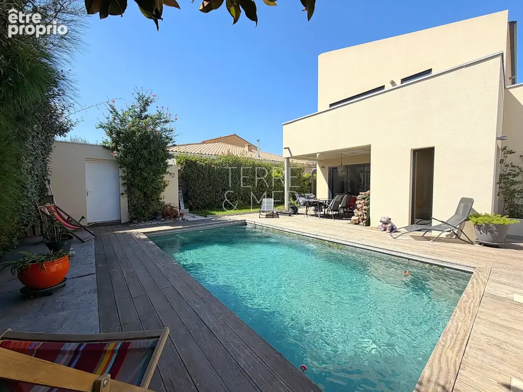 Maison d’architecte 4pièces 134m2 avec piscine - photo 19