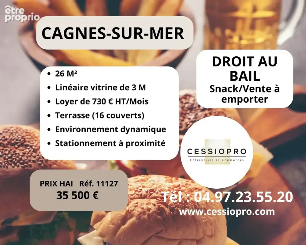 Commerce à CAGNES-SUR-MER