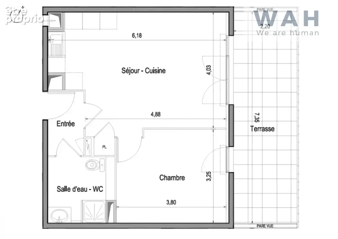 Vente appartement 2 pieces - montpellier - hopitaux facultes - photo 10