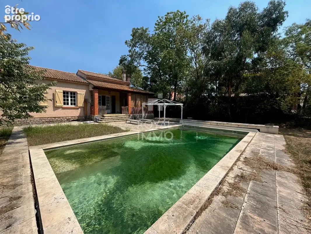 Maison T5 110 m2 Plain pied LA GARDE - 2300 m2 de terrain avec piscine - photo 3