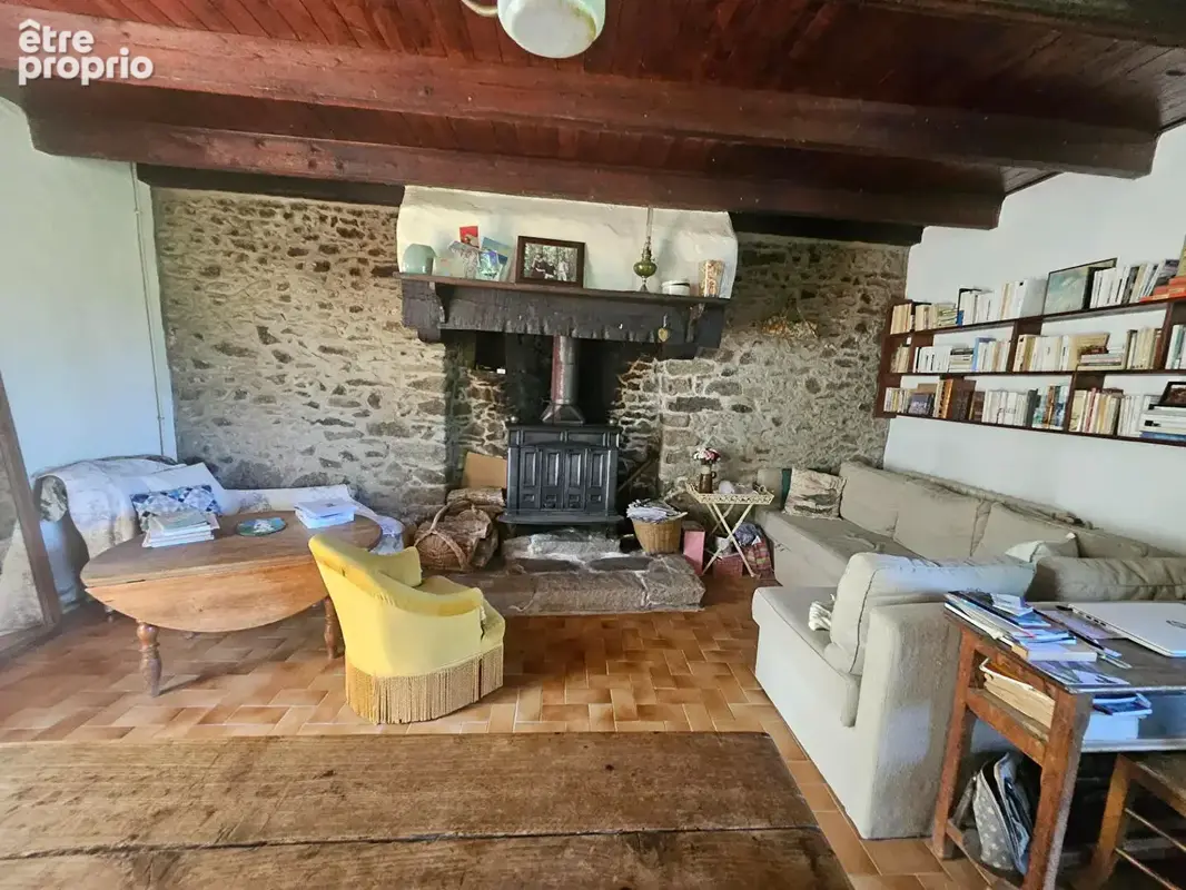 LANVALLAY : Ensemble de 2 petites maisons anciennes "esprit Cottage" , cadre bucolique - photo 3