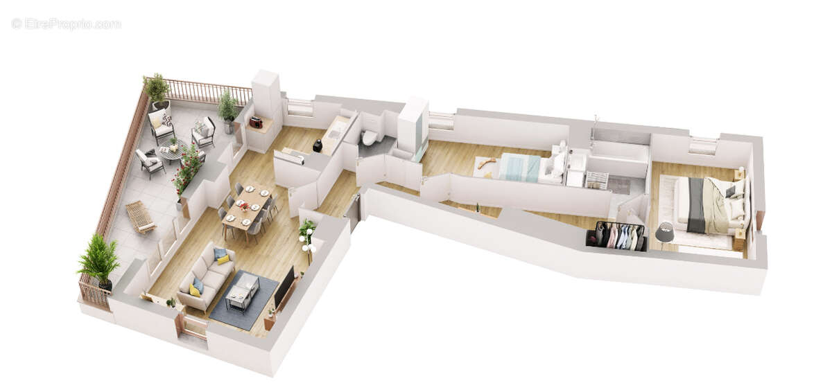 Appartement à HAUBOURDIN