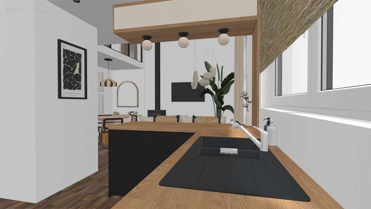 simulation aménagement - Maison à BREST