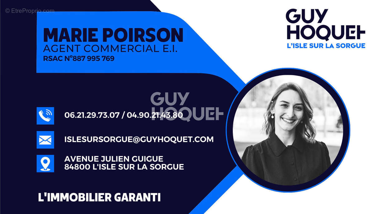 Maison à L'ISLE-SUR-LA-SORGUE