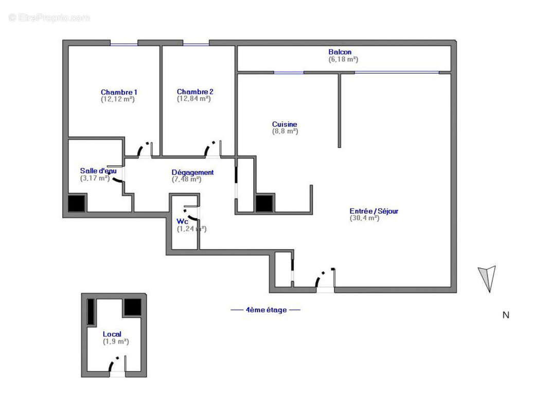 Appartement à CHARENTON-LE-PONT
