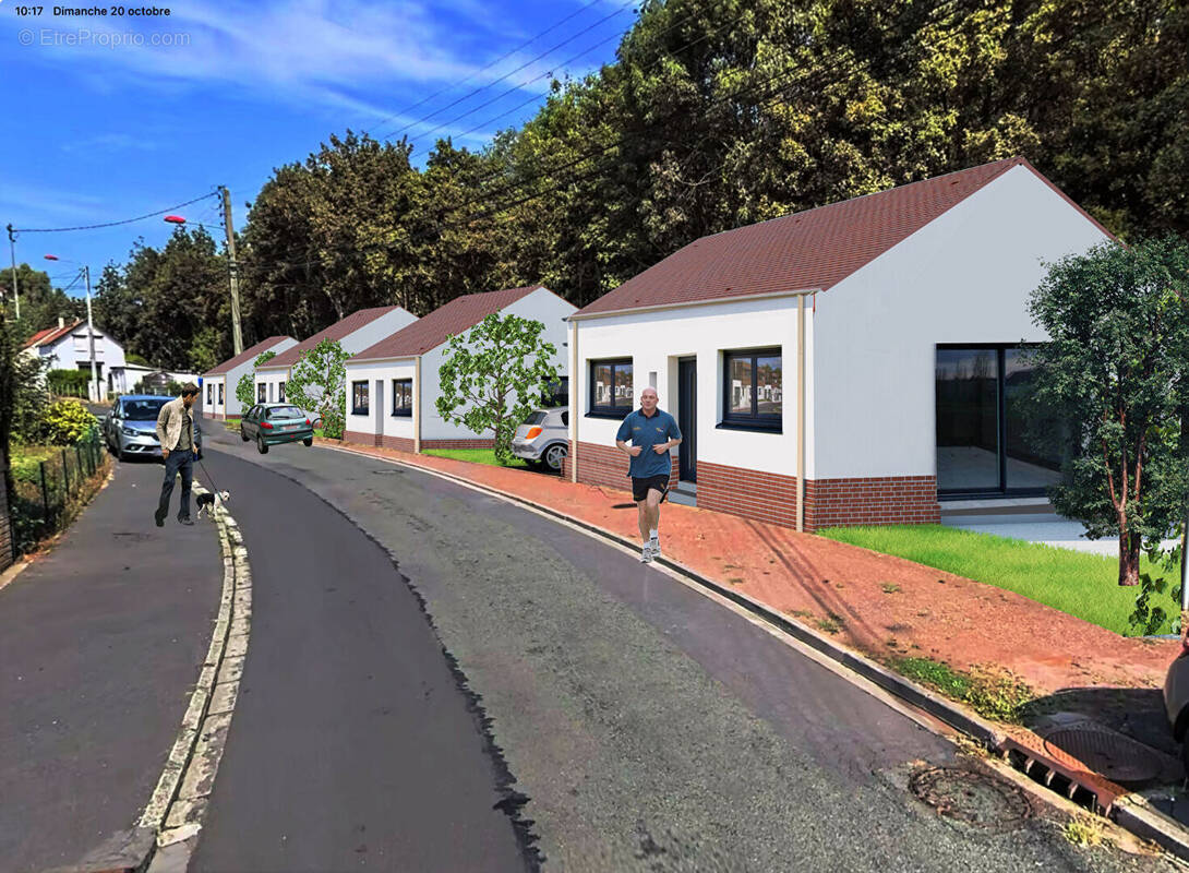 Terrain à MERICOURT