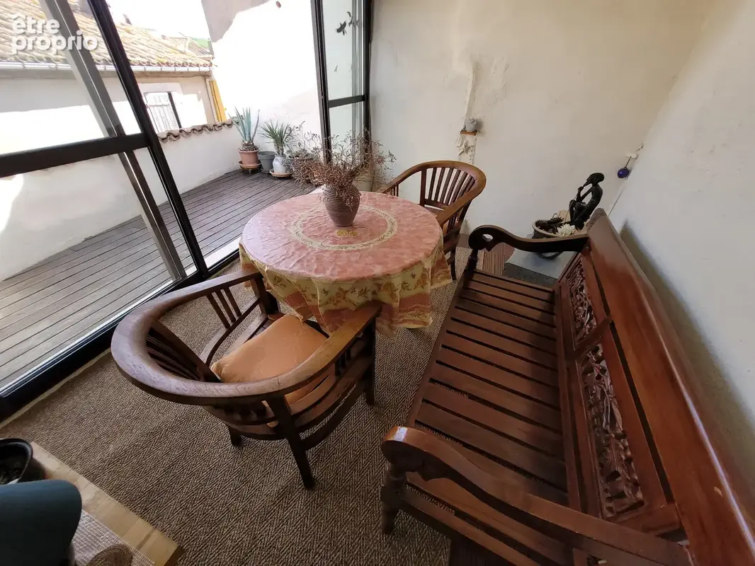Fleury d'Aude Maison de village de type 3 sur 3 niveaux avec une belle et agréable terrasse. - photo 3
