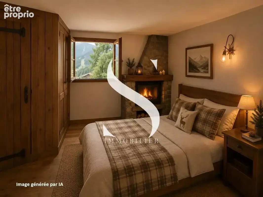 Charmant appartement de village 2 pièces avec cheminée à vendre - photo 8