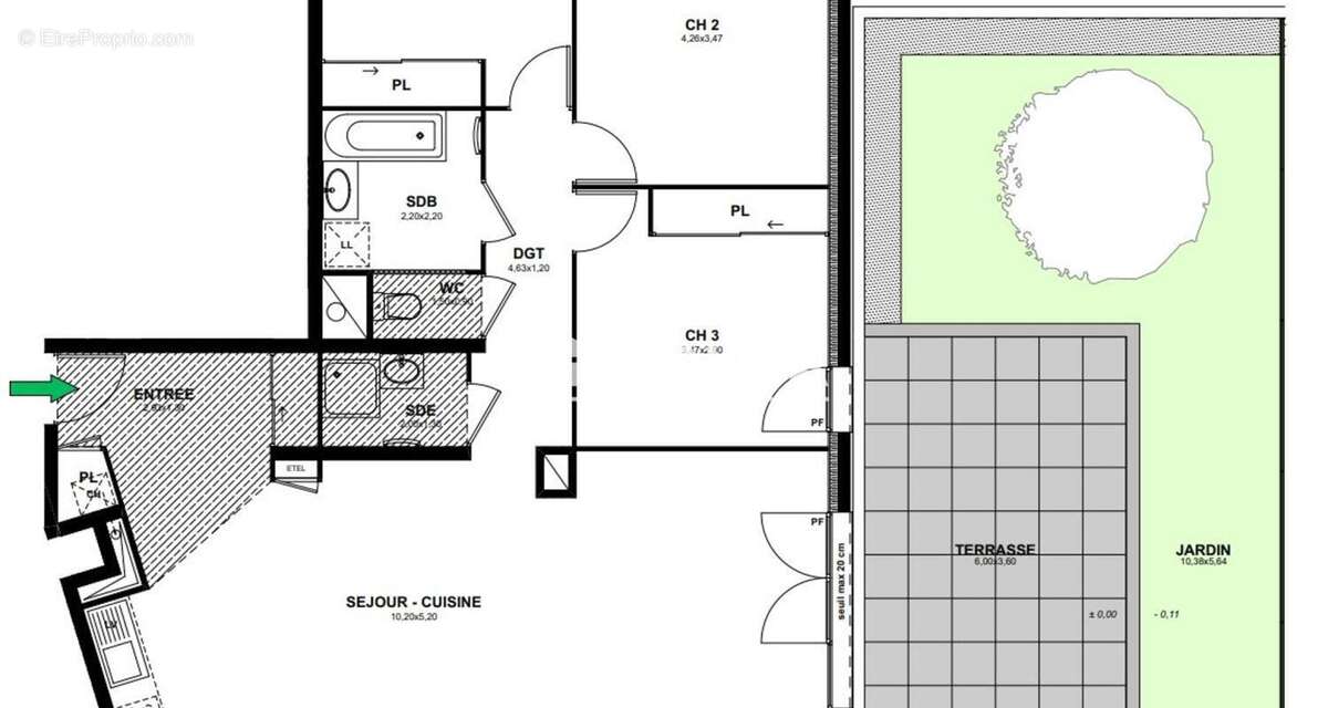 Appartement à THONON-LES-BAINS