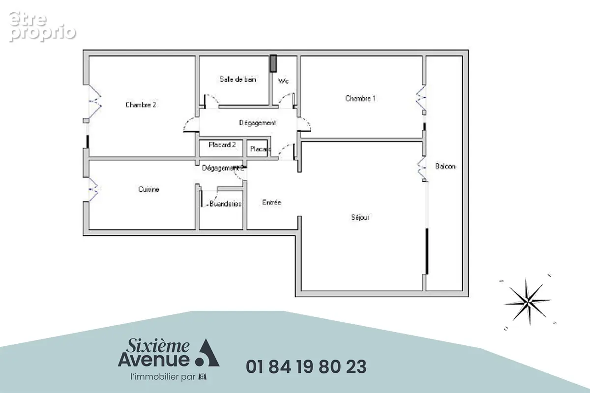 Appartement Chaville 3 pièces 71 m2 - photo 10