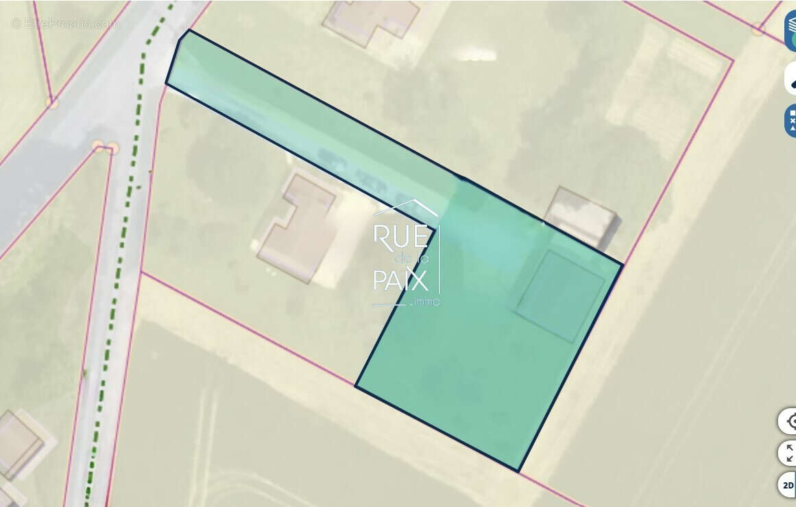 Terrain constructible Vouillé 1200m² - photo 2