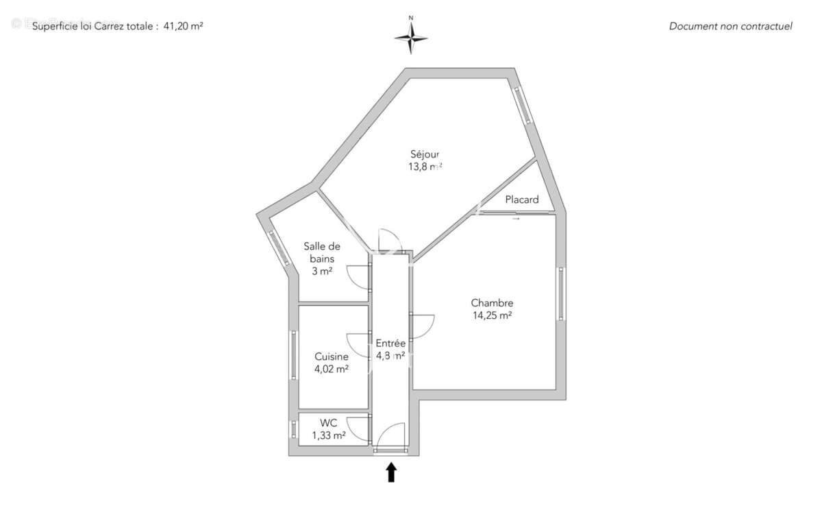 Appartement à PARIS-18E