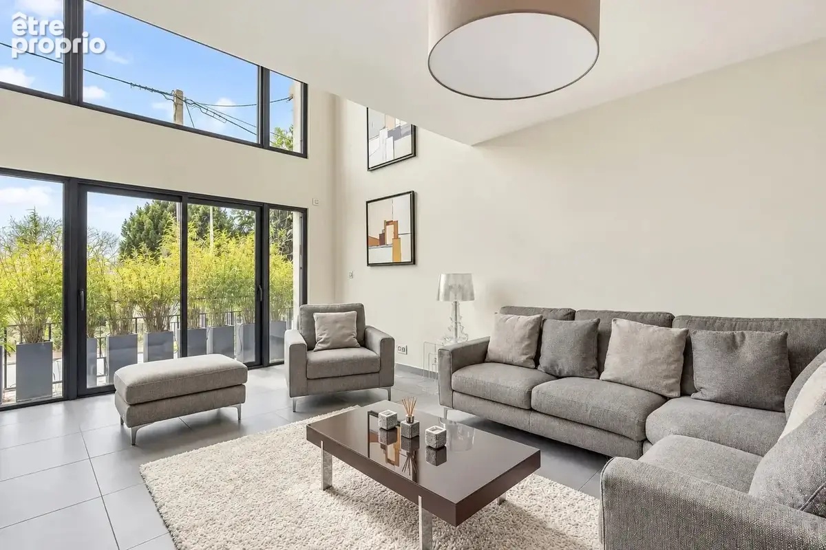 Chatou - maison contemporaine 200 m² au sol - terrain  425 m² - photo 2