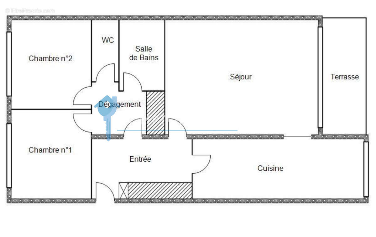 Appartement t3 avec ascenseur, loggia, proche jardins de la fontaine - photo 13