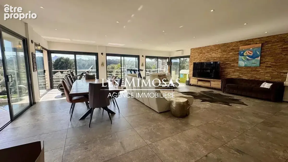 Villa contemporaine avec dépendances – vue sur le rocher de roquebrune - photo 5