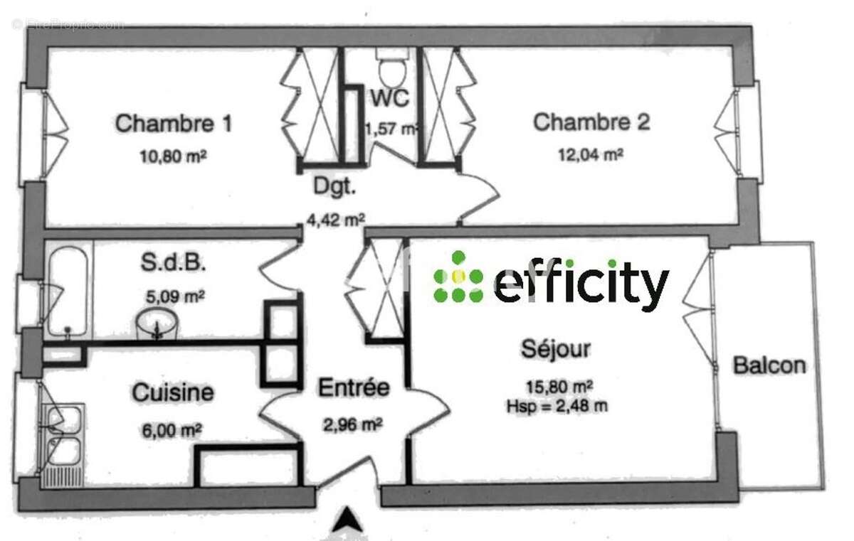 Appartement à EPINAY-SUR-SEINE