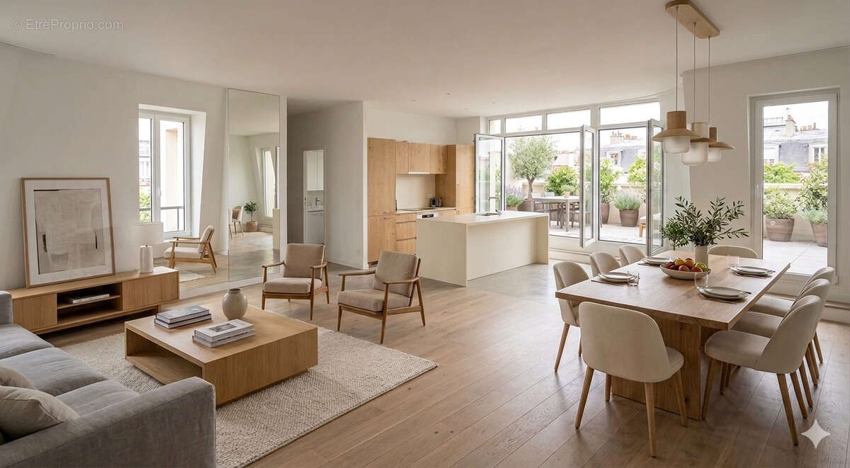 Appartement à PARIS-15E