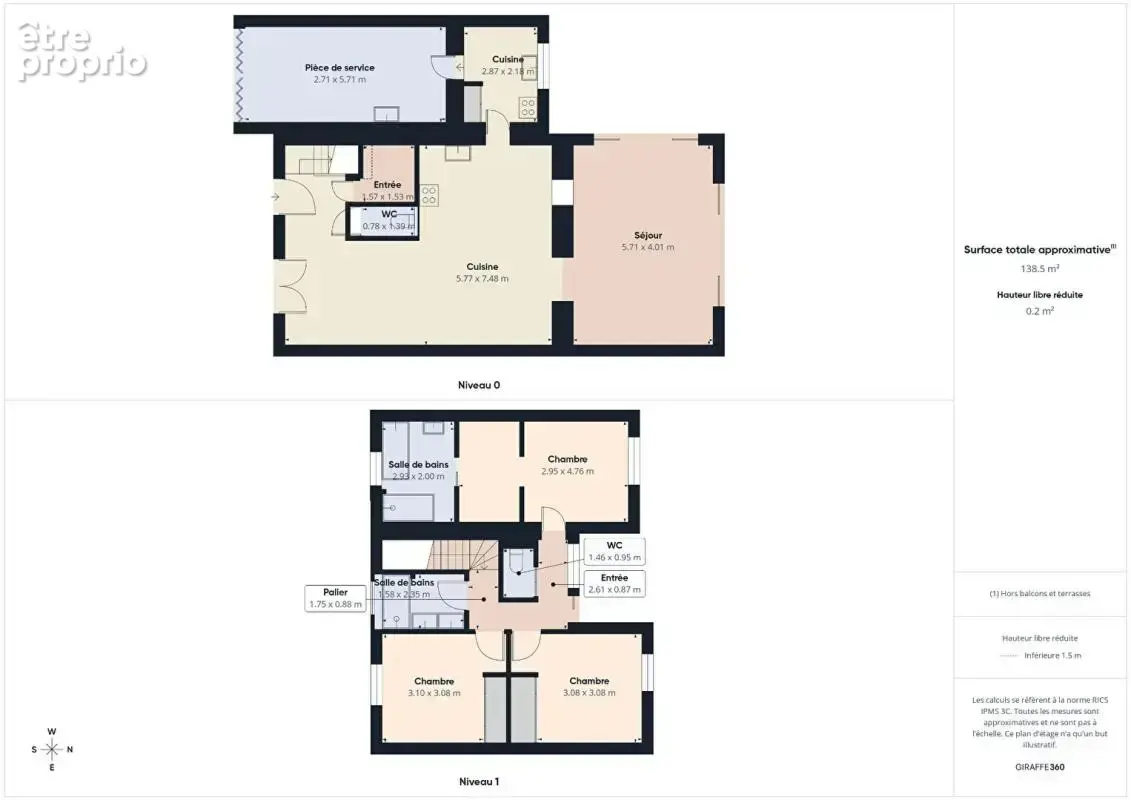 Maison de 124 m 2 à Mignaloux Beauvoir , 3 chambres, 1 bureau,  jardin, garage - photo 14