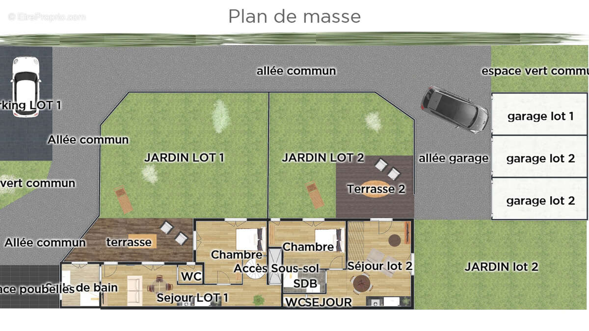 Saint-valery-sur-somme, logement t4, 74m2, rue des moulins - photo 7