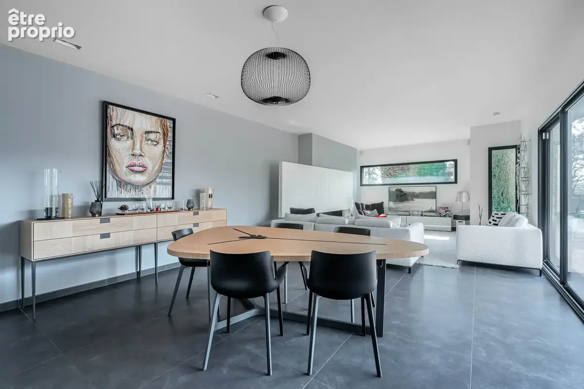 Maison contemporaine de 187m2 sur son terrain de 1000m2. - photo 3