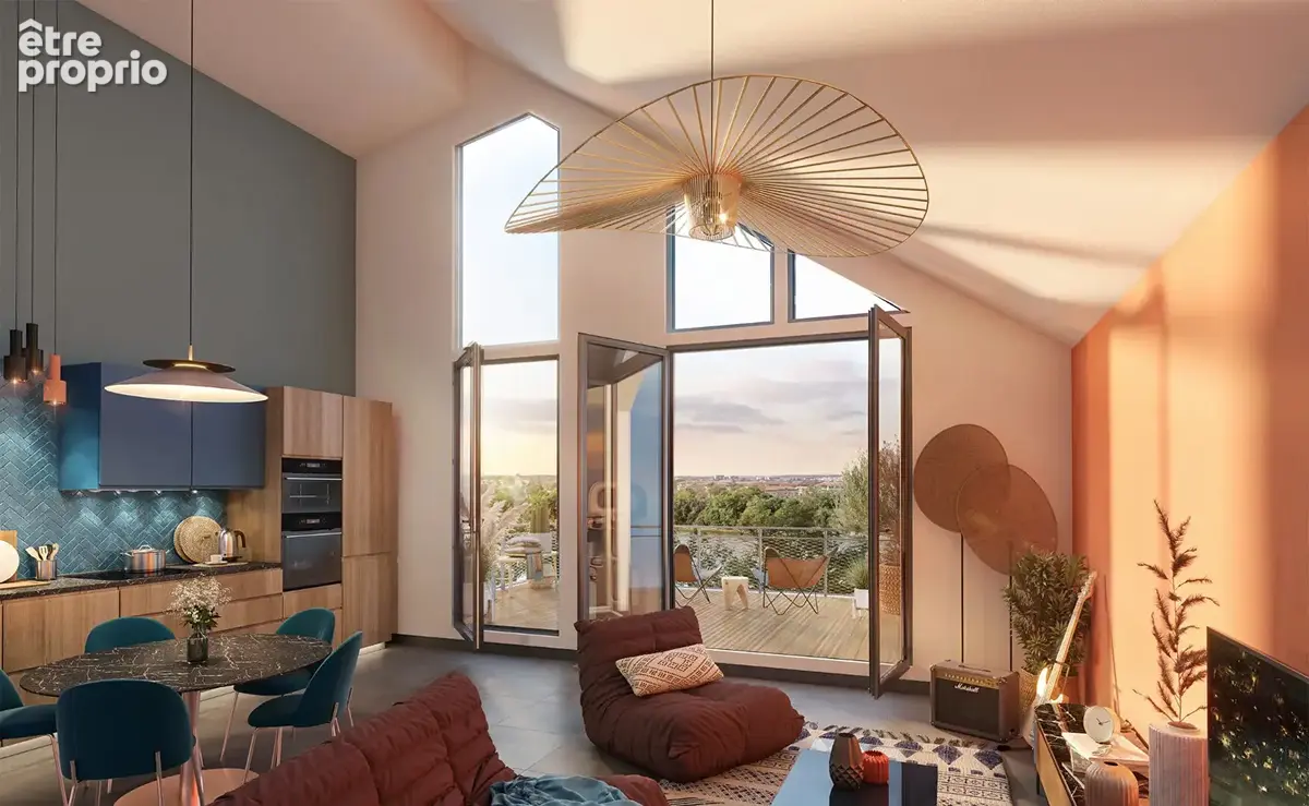 Appartement Toulouse 5 pièces de 116 m2 avec vue excpetionnelle sur la Garonne - photo 1