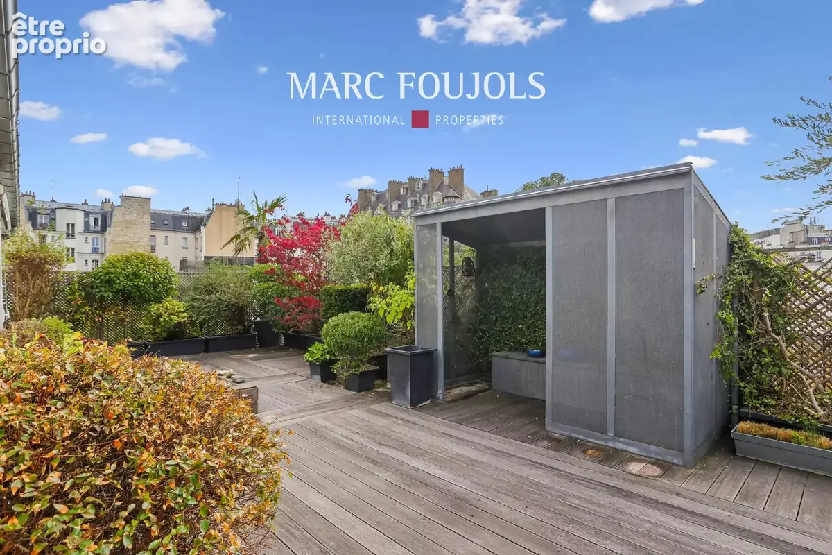 Paris XVII. Villa des Ternes. Appartement avec terrasse. - photo 4