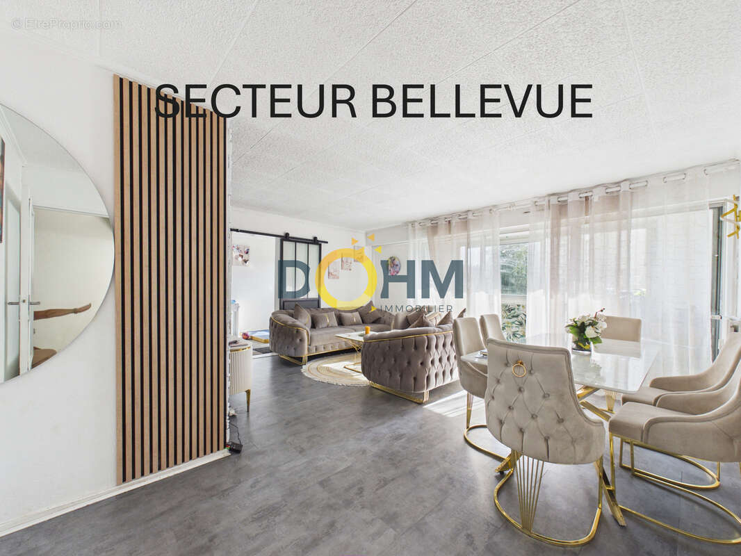BELLEVUE  / LE MONTEBELLO  T4 de 88 m2 avec Garage, Loggia, Ascenseur - photo 2