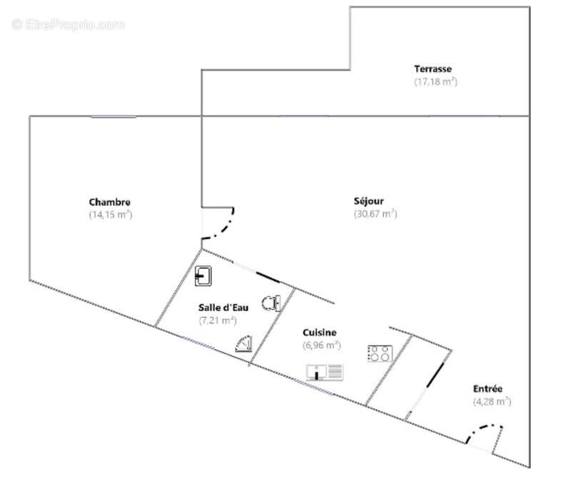 Appartement à BORMES-LES-MIMOSAS