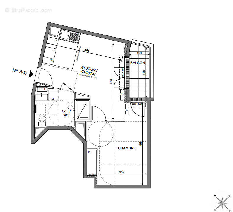 Appartement à LE PLESSIS-ROBINSON
