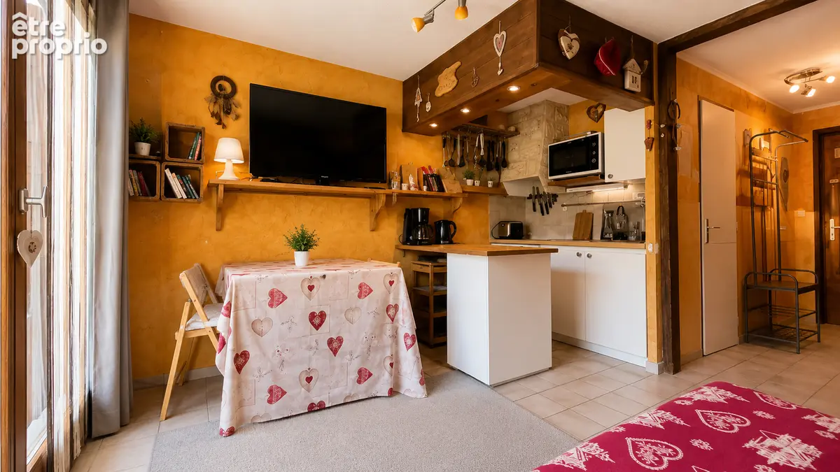 Appartement Saint Jean D Aulps 2 pièce(s) 25.8 m2 + Parking Intérieur + Cave - photo 3