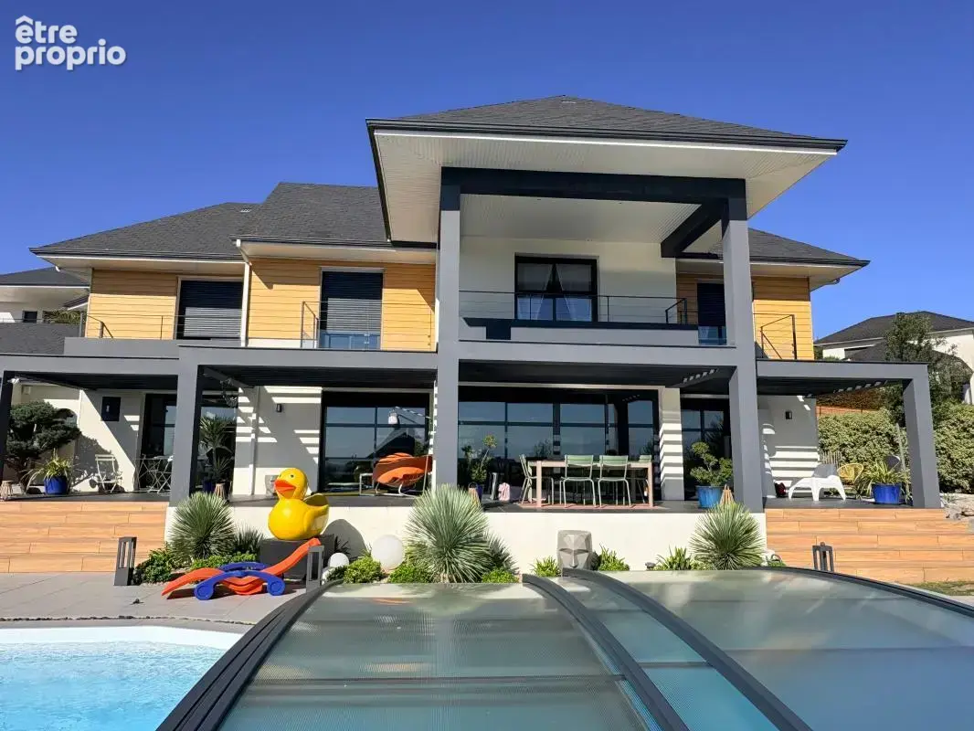 Serres-Castet, Contemporaine, piscine, spa, vue Pyrénées - photo 5