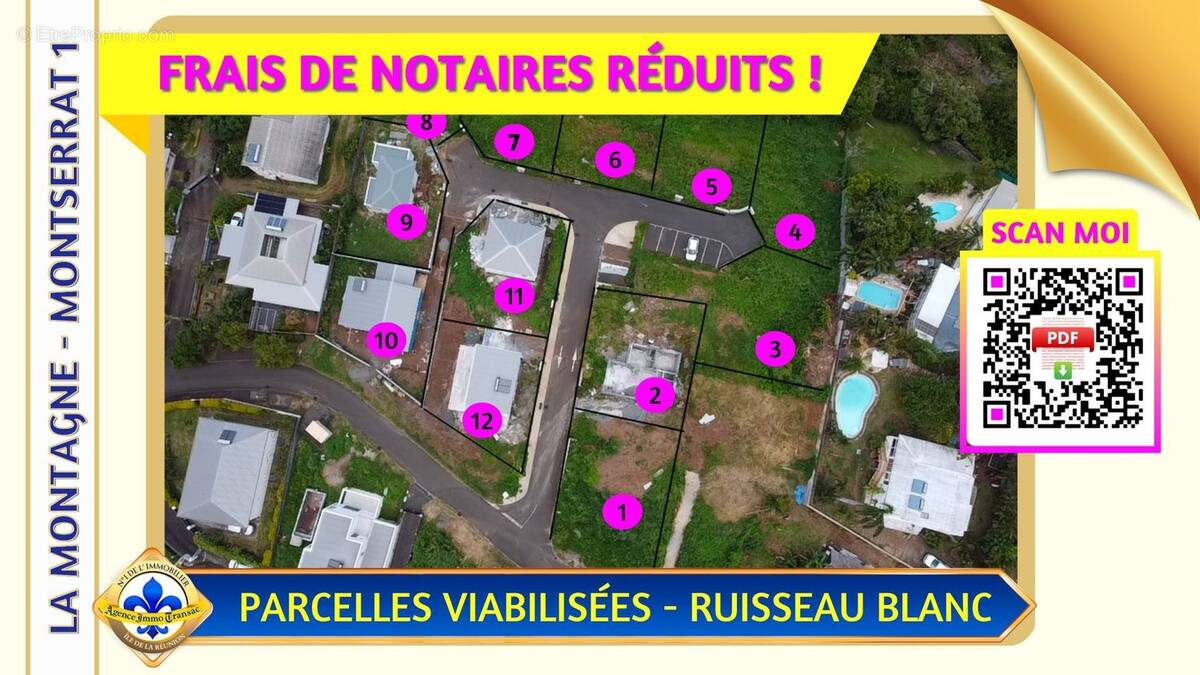 Terrain à SAINT-DENIS