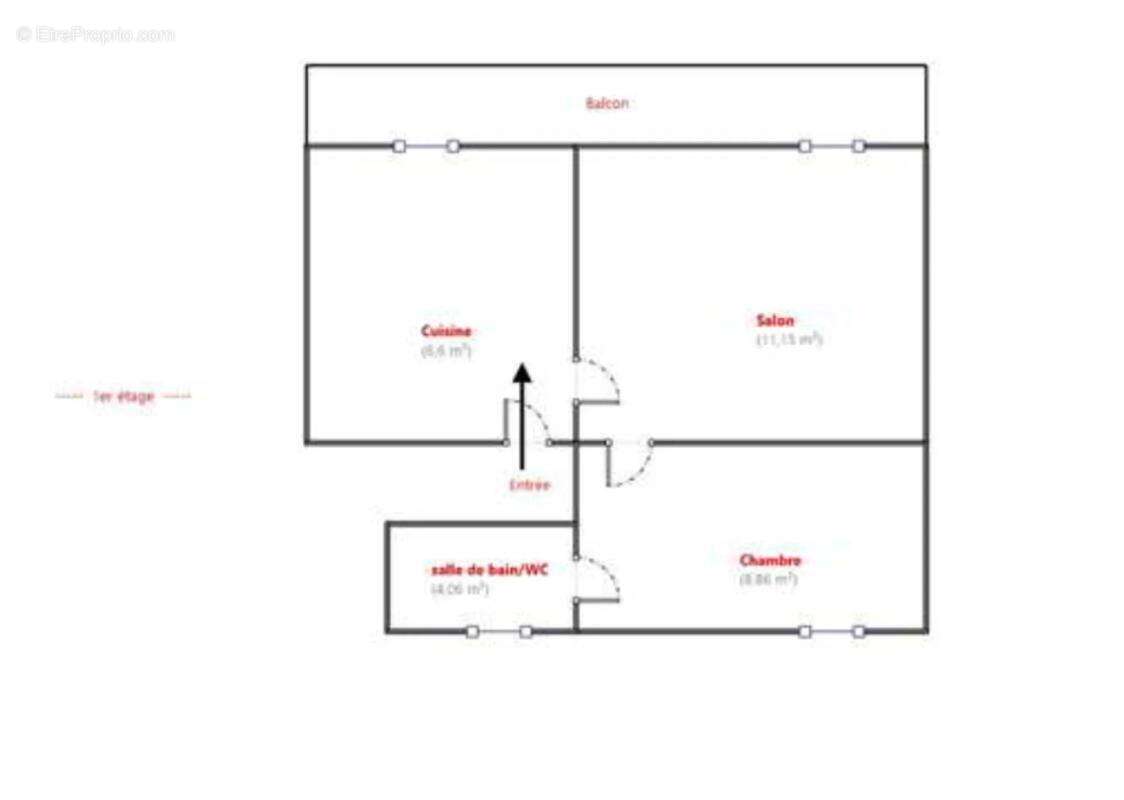 Appartement à MARSEILLE-3E