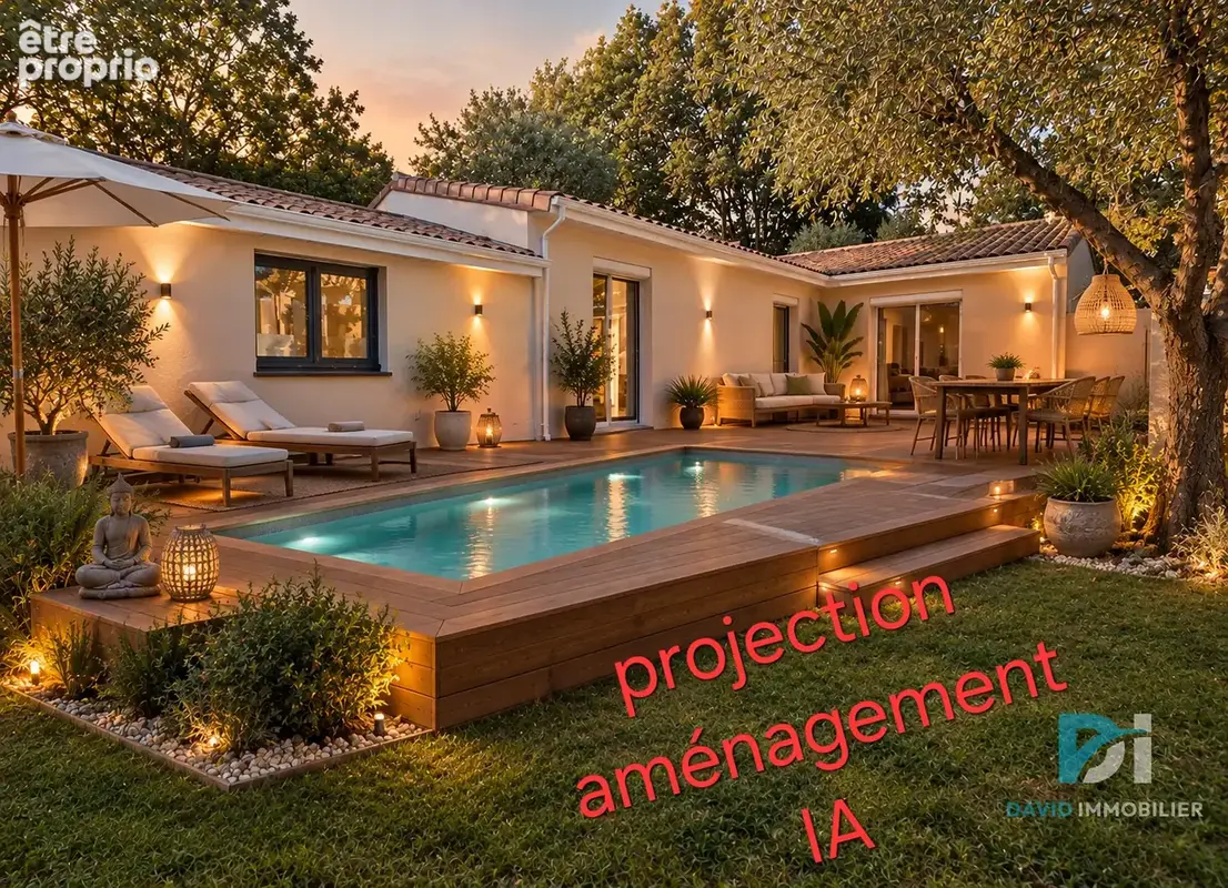 FLORENSAC   Maison de plain-pied entièrement rénovée sur une parcelle de plus de 1 450 m2 ! - photo 4