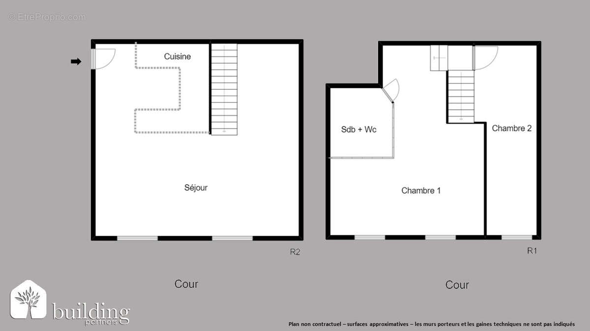 Max Dormois Paris 18ème - Appartement 3 pièces 55,52 m² - photo 10