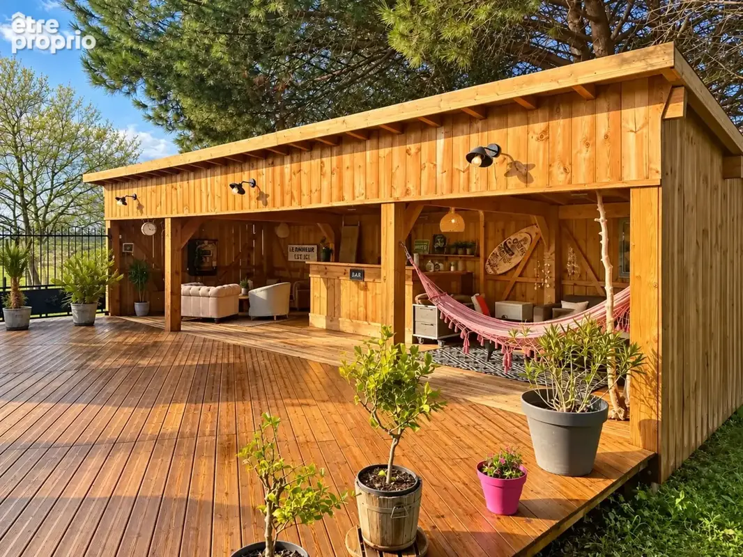 Domaine landais de 408 m² – 3 gîtes, piscine chauffée et 7,2 hectares - photo 9
