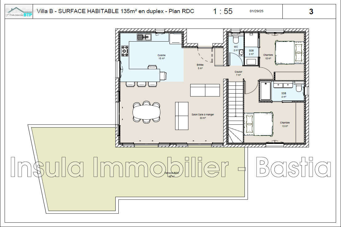 Maison 135 m² à Cervione  - photo 8