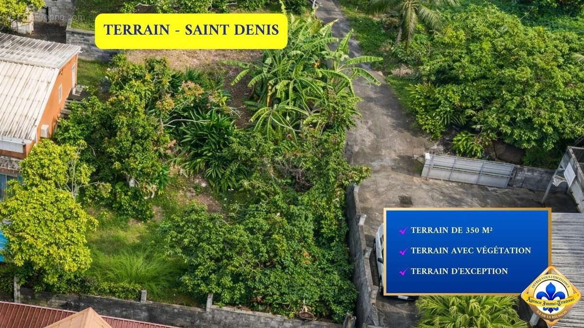 Terrain à SAINT-DENIS